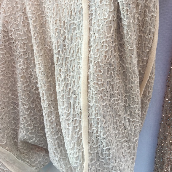 Bieff Basix  Mini Dress SILK / BEADED / Holiday - Picture 6 of 12